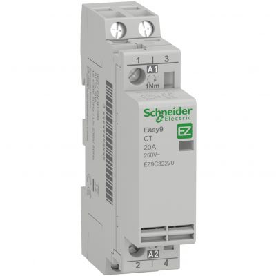 Stycznik modułowy Easy9 PRO 20A 2Z 2 modułowy EZ9C32220 SCHNEIDER (EZ9C32220)