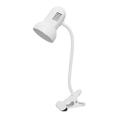 Lampka biurkowa z klipsem GANSO flex 15W E27 biały ORNO (DL-21/W)