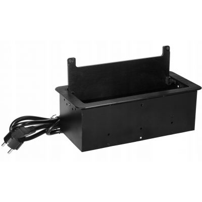 Gniazdo blatowe chowane 2x 230V ładowarka 2x USB A+C 2x NET kabel 1,5m ORNO (OR-GM-9041/B)