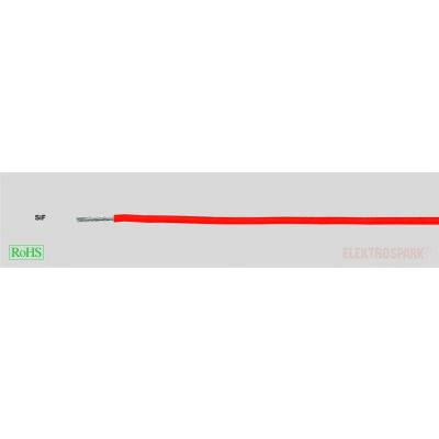 SIF 1X0.75QMM Ż/Z PRZEW.1-ŻYŁ.300/500V IZOL.SILIKON/ODP.TEMP 180 (23413)