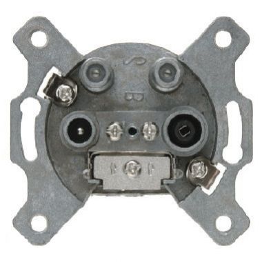 GNIAZDO ANTENOWE 4-WYJŚCIOWE NIEPRZELOTOWE MECHANIZMY   4594 produkt wycofany HAGER (4594)