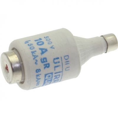 FUSE-D2 10A F GR 500VAC E27 Wkładka DII 10A F GR 500VAC E27 10D27R EATON (10D27R)