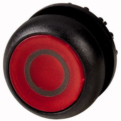 M22S-DRL-R-X0 Napęd przycisku czerwony /O/ z podświetleniem bez samopowrotu 216958 EATON (216958)