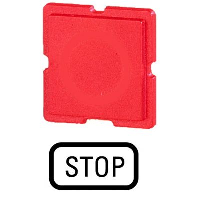110TQ25 Wkładka przycisku czerwona STOP 093363 EATON (093363)