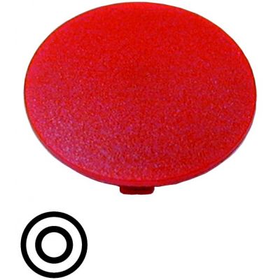 M22-XDP-R-X0 Wkładka przycisku grzybkowego czerwona z opisem /O/ 218157 EATON (218157)