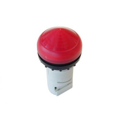 M22-LCH-R Lampka sygnalizacyjna 22mm czerwona do żarówek z trzonkiem wystająca 216915 EATON (216915)