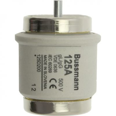 FUSE 125A DV 500VAC TYPE GR Wkładka DV 125A GR 500VAC E200 125D200R EATON (125D200R)