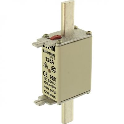 NH FUSE 100A 500V GG/GL SIZE 01 Wkładka NH01 100A 500V GL/GG podwójny wskaźnik 100NHG01B EATON (100NHG01B)