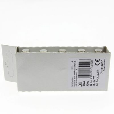 FUSE 16A DII/E27 500VAC Wkładka DII 16A 500VAC E27 16D27Q EATON (16D27Q)