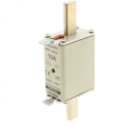 NH FUSE 6A 500V GG/GL SIZE 0 Wkładka NH0 6A 500V GL/GG podwójny wskaźnik 6NHG0B EATON (6NHG0B)