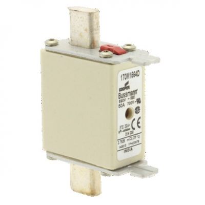 FUSE 50A 690V gR DIN 000 HSDNH Wkładka szybka 50A 690V gR DIN 000 podwójny wskaźnik 170M1564D EATON (170M1564D)