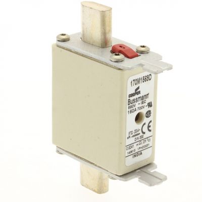 FUSE 160A 690V aR DIN 000 HSDNH Wkładka szybka 160A 690V aR DIN 000 podwójny wskaźnik 170M1569D EATON (170M1569D)