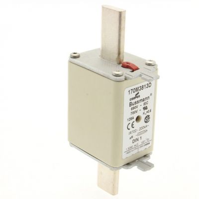 FUSE 125A 690V aR DIN 1 HSDNH Wkładka szybka 125A 690V aR DIN 1 podwójny wskaźnik 170M3813D EATON (170M3813D)