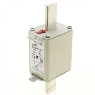 FUSE 315A 690V aR DIN 1 HSDNH Wkładka szybka 315A 690V aR DIN 1 podwójny wskaźnik 170M3817D EATON (170M3817D)