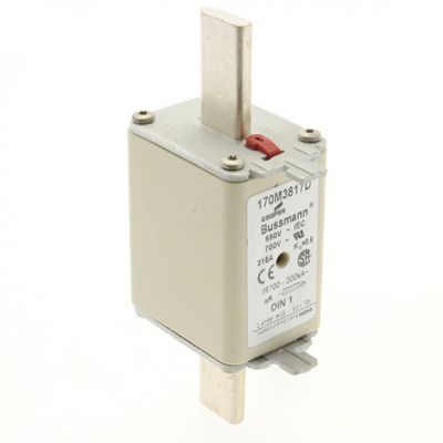 FUSE 315A 690V aR DIN 1 HSDNH Wkładka szybka 315A 690V aR DIN 1 podwójny wskaźnik 170M3817D EATON (170M3817D)