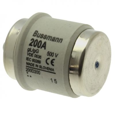 FUSE 200 DV GG 500VAC TIME DELAY Wkładka DV 200A GG 500VAC E200 200D200 EATON (200D200)