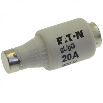 FUSE-D2 20A T GL/GG 500VAC E27 Wkładka DII 20A T GL/GG 500VAC E27 20D27 EATON (20D27)