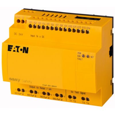 ES4P-221-DRXX1 easySafety bez wysw 14we 4wy przekaźnikowe 111018 EATON (111018)
