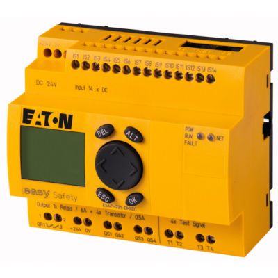 ES4P-221-DMXD1 easySafety z wysw 14we 4wy tr. 1wy redundantne 111017 EATON (111017)