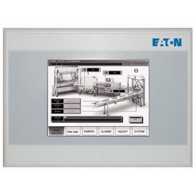 XV-102-B8-35MQR-10-PLC Panel 3,5 Mono PLC ETH MPI/DP-M RS485 140017 EATON (140017)