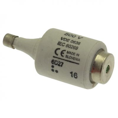 FUSE-D2 6A T GL/GG 500VAC E27 Wkładka DII 6A T GL/GG 500VAC E27 6D27 EATON (6D27)