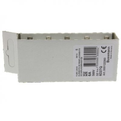 FUSE 6A DII/E27 500VAC Wkładka DII 6A 500VAC E27 6D27Q EATON (6D27Q)