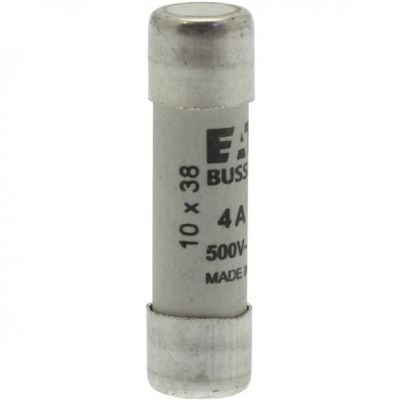 FUSE 10,3X38 4A Wkładka cylindryczna 10 x 38mm 4A GG 500V AC C10G4 EATON (C10G4)
