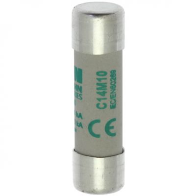 CYLINDRICAL FUSE 14 x 51 10A AM 690V AC Wkładka cylindryczna 14 x 51mm 10A AM 690V AC C14M10 EATON (C14M10)