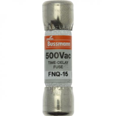 BUSS MIDGET FUSE 15A 600VAC zwłoczna 10,3 x 38,1mm FNQ-15 EATON (FNQ-15)