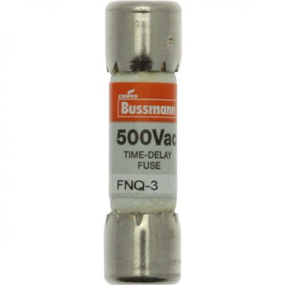 BUSS MIDGET FUSE 3A 600VAC zwłoczna 10,3 x 38,1mm FNQ-3 EATON (FNQ-3)