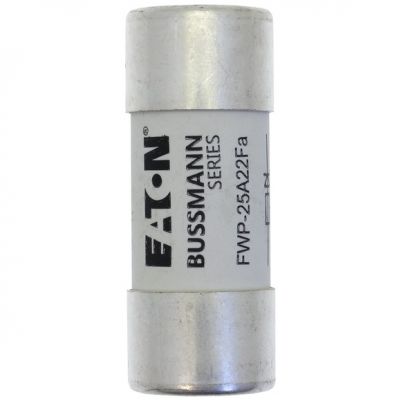 25AMP 700VAC 22 X 58MM FERRULE 25AMP 700VAC 22 X 58MM cylindryczna do półprzewodników FWP-25A22F EATON (FWP-25A22F)