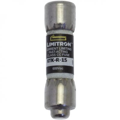 CLASS CC FAST ACTING FUSE CLASS CC 15A 600VAC Limitron Klasa CC KTK-R-15 EATON (KTK-R-15)