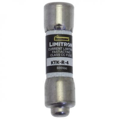 CLASS CC FAST ACTING FUSE CLASS CC 4A 600VAC Limitron Klasa CC KTK-R-4 EATON (KTK-R-4)