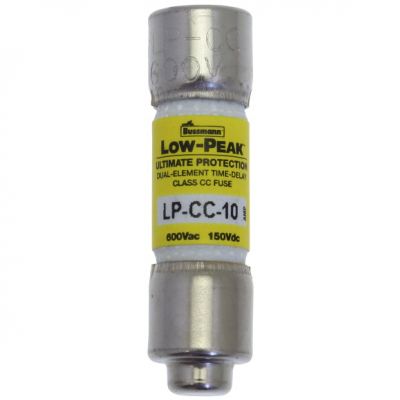 LOW PEAK CC TIME DELAY 10A 600 VAC/150VDC zwłoczna klasa CC LP-CC-10 EATON (LP-CC-10)