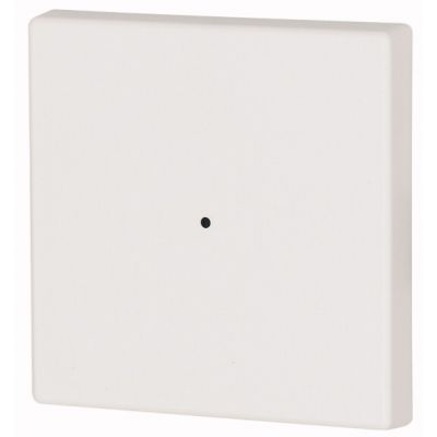 CWIZ-01/01-LED klawisz pojedynczy biały z otworem na LED - 55x55mm 126054 EATON (126054)