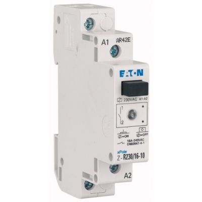 Z-R230/16-10 Przekaźnik instalacyjny 16A 1zw 230VAC z diodą LED ICS-R16A230B100 EATON (ICS-R16A230B100)