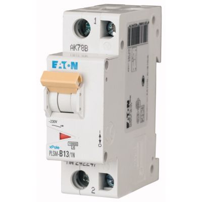 PLSM-C13/1N-MW Wyłącznik nadprądowy 10kA C13A 1P+N 242270 EATON (242270)