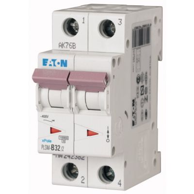 PLSM-C32/2-MW Wyłącznik nadprądowy 10kA C32A 2P 242408 EATON (242408)