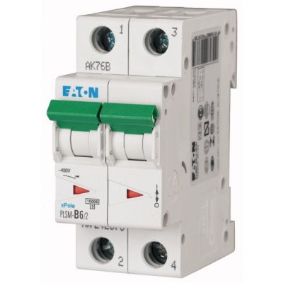 PLSM-D6/2-MW Wyłącznik nadprądowy 10kA D6A 2P 242422 EATON (242422)