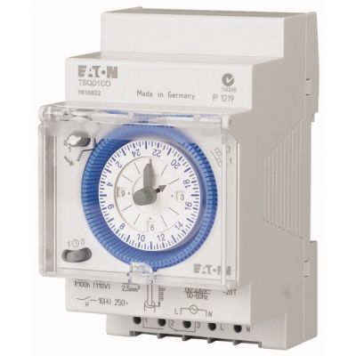 TSQD1CO Analogowy zegar sterowniczy 24h 1 przem. 167390 EATON (167390)