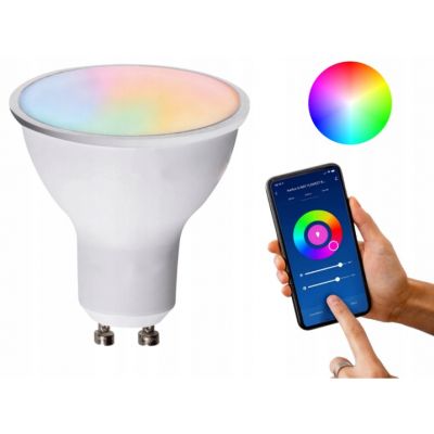 KANLUX Inteligentna Żarówka WiFi LED RGB GU10 4W (33643)