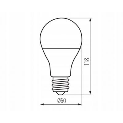 KANLUX Inteligentna Żarówka WiFi LED RGB SMART 9W (33641)