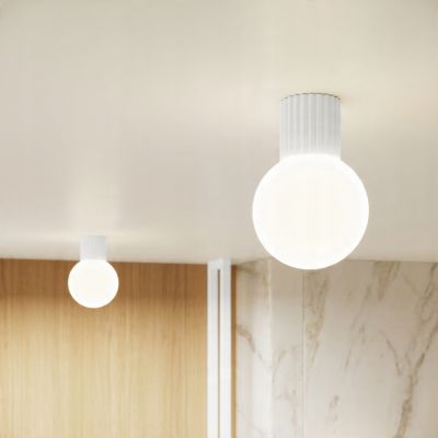 Kinkiet ryflowany HALO IP44 biały SL.1707 SOLLUX (SL.1707)