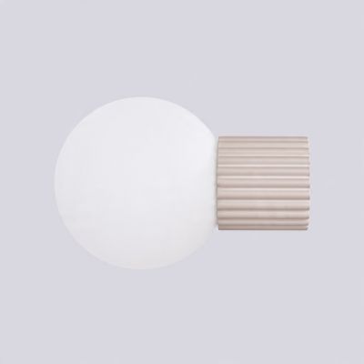Kinkiet ryflowany HALO IP44 taupe SL.1742 Sollux (SL.1742)