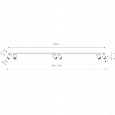 Lampa reflektor spot MONO VI 7844 Nowodvorski (7844)