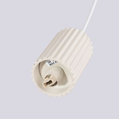 Lampa wisząca ryflowana HALO beżowy SL.1719 Sollux (SL.1719)