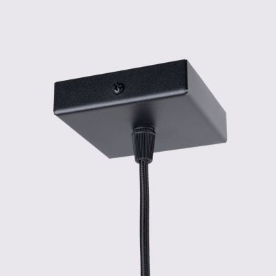 Lampa wisząca ryflowana KARBON czarny SL.1573 SOLLUX (SL.1573)