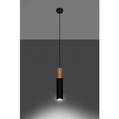 Sollux Lampa wisząca Pablo czarna SL.0632 (SL.0632)