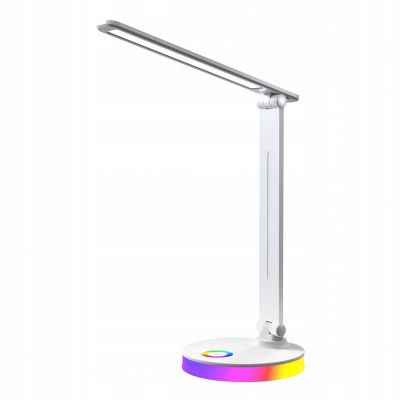 Lampka biurkowa Bruno biała 5W LED RGB ML1629 MILAGRO (ML1629)