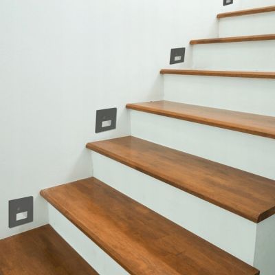 Oprawa dekoracyjna LED z czujnikiem ruchu PIR 1,2W czarna zmienna barwa (04866)